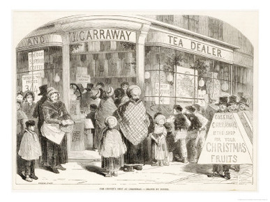 Carraway's Grocery Store London, Especially Popular at Christmas Time