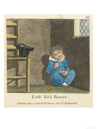 Little Jack Horner Sat in a Corner Eating a Christmas Pie