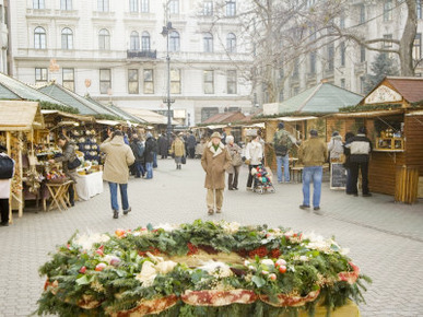Christmas Market, Budapest, Hungary
