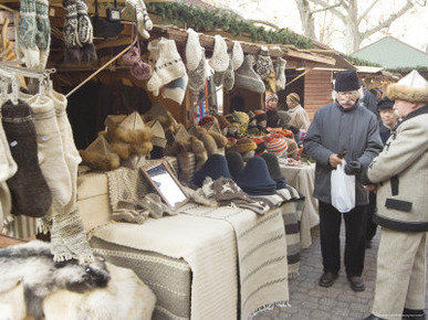 Christmas Market, Budapest, Hungary,Europe