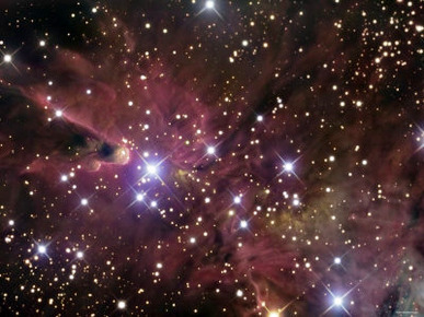 The Cone Nebula and Christmas Tree Cluster